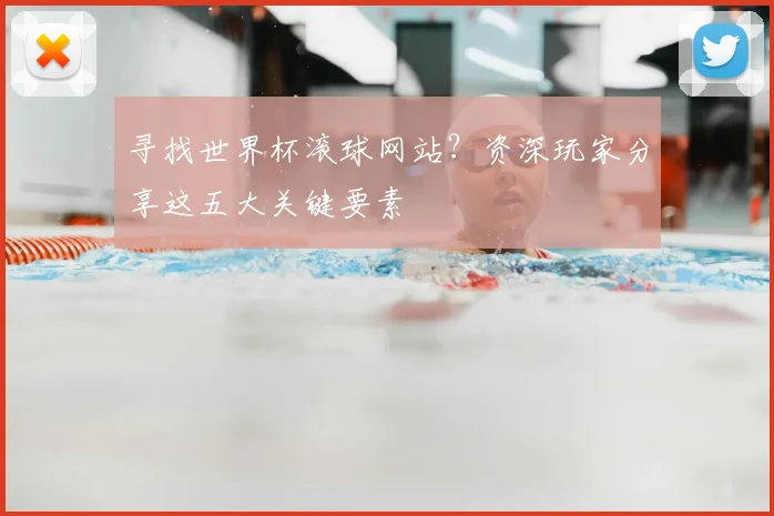 寻找世界杯滚球网站？资深玩家分享这五大关键要素